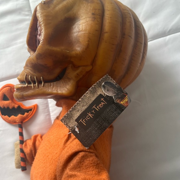 NWT Spirit Halloween Trick R Treat Unmasked Sam Plush Doll - Picture 2 of 9